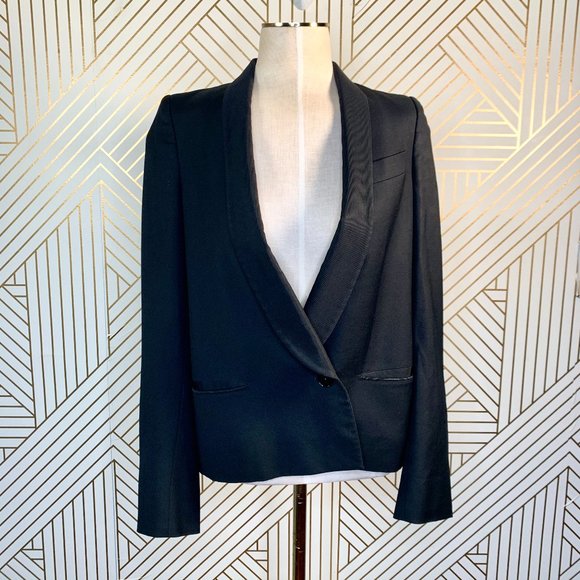 Stella McCartney Jackets & Blazers - Stella McCartney Single Button Shawl Lapel Blazer